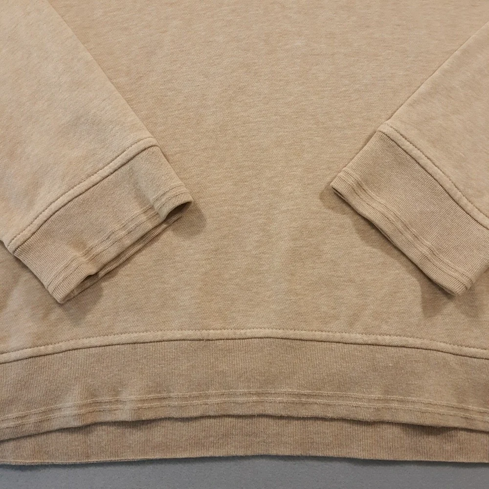 Polo Golf Ralph Lauren Sweater Mens Size XL Cotton Blend Zip Up Pullover Tan